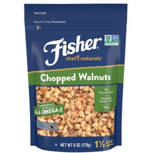 Fisher Chef's Naturals Chopped Walnuts 6-oz. Bag for $2.34 via Sub & Save