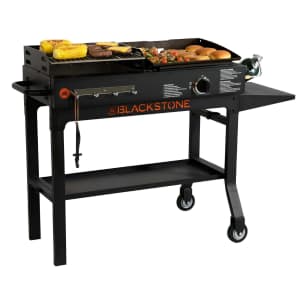 Blackstone Duo 17" Griddle and Charcoal Grill Combo for $177