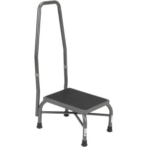 Drive Medical Heavy Duty Bariatric Footstool with Handrail for $46 Drive Medical Heavy Duty Bariatric Footstool with Handrail for $46