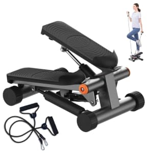 Mini Stepper with Resistance Bands for $40