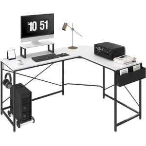 Vevor 59" L-Shaped Computer Desk for $60