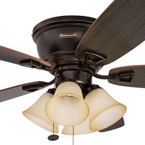 Honeywell Ceiling Fans 50183 Glen Alden Ceiling Fan, Bronze for $99