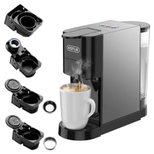 Kotlie 4-in-1 Single Serve Espresso Coffee Maker for $60