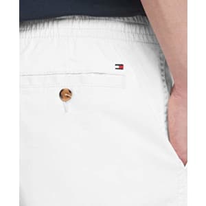 Tommy Hilfiger Men's Stretch Waistband Shorts, Bright White, XXL for $43