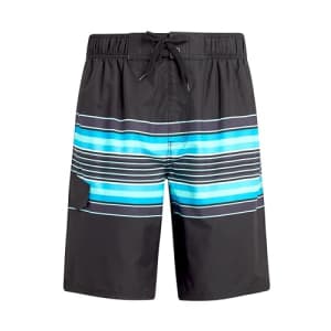 Kanu Surf Men's Standard Wade Swim Trunks (Regular & Extended Sizes), Orbit Black for $19