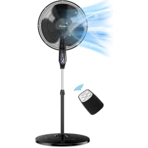 16" Pedestal Oscillating Fan for $40