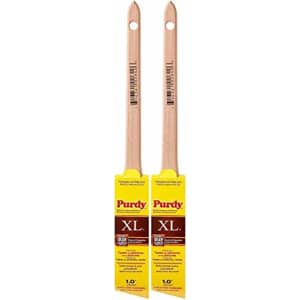 Purdy 144080310 XL Series Dale Angular Trim Paint Brush, 1 inch 2 Pack for $23