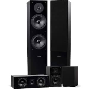 Fluance Elite HD Surround Sound Home Theater 5.0 Channel Speaker System for $550