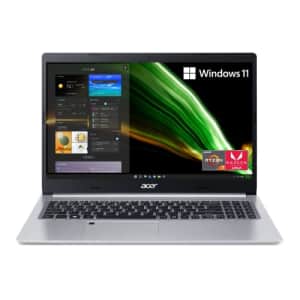 Acer Aspire 5 A515-46-R3CZ Slim Laptop | 15.6" Full HD IPS | AMD Ryzen 7 3700U Quad-Core Mobile for $455