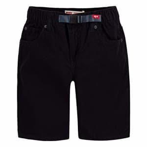 Levi's Boys' 502 Regular Fit Shorts, Black, 20 for $15