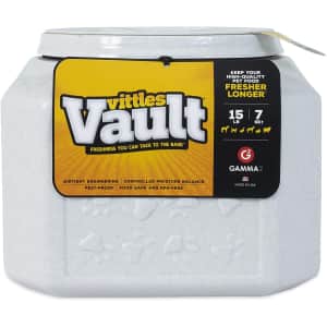 Gamma2 Vittles Vault Outback 15-lb. Airtight Pet Food Storage Container for $8 Gamma2 Vittles Vault Outback 15-lb. Airtight Pet Food Storage Container for $8