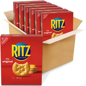 Ritz Original Crackers 10.3-oz. Boxes 6-Pack for $13 via Sub & Save Ritz Original Crackers 10.3-oz. Boxes 6-Pack for $13 via Sub & Save