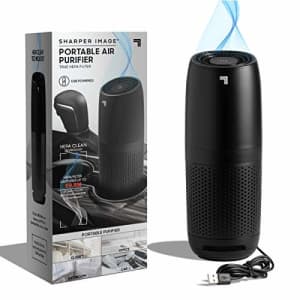 SHARPER IMAGE Portable Air Purifier with True HEPA Air Filter, Quiet Odor Elimination, Removes for $35 SHARPER IMAGE Portable Air Purifier with True HEPA Air Filter, Quiet Odor Elimination, Removes for $35