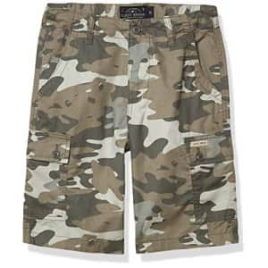 Lucky Brand Boys Shorts, Smoked Pearl Camo Cargo, 16 Big Kids for $9