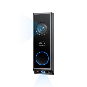 eufy E340 Dual Camera Security Video Doorbell - Smarter Protection for $95 w/ Prime