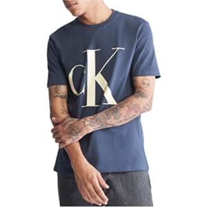 Calvin Klein Men's Monogram CK Jeans Crewneck T-Shirt, Ink for $37 Calvin Klein Men's Monogram CK Jeans Crewneck T-Shirt, Ink for $37