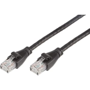 Amazon Basics RJ45 Cat-6 5-Foot Ethernet Patch Cable 5-Pack for $9