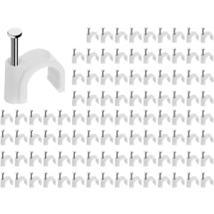 Monoprice Circle Cable Clips 100-Pack: $2 Monoprice Circle Cable Clips 100-Pack: $2