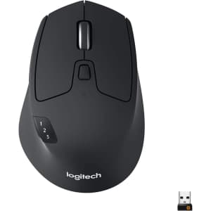 Logitech M720 Triathlon Multi-Device Wireless Mouse for $33