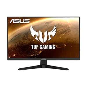 ASUS TUF Gaming 23.8 1080P Monitor (VG247Q1A) - Full HD, 165Hz (Supports 144Hz), 1ms, Extreme Low for $193