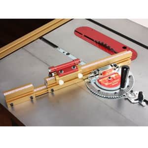 INCRA MITER1000SE Miter Gauge Special Edition With Telescoping Fence and Dual Flip Shop Stop for $173