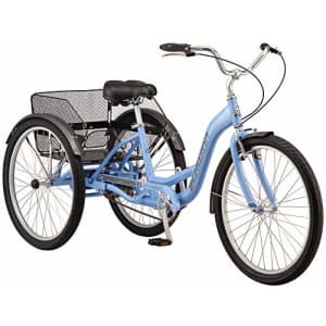 Schwinn Meridian Adult Trike, Three Wheel Cruiser Bike, 1-Speed, 26-Inch Wheels, Cargo Basket, for $650