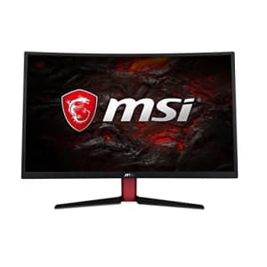 MSI Optix G27C2 27 Inch 1ms 144Hz Full HD Curved Gaming Monitor with Adaptive AMD Free Sync and for $267