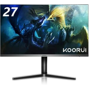 Koorui 27" 1440p QHD 144Hz IPS Gaming Monitor for $156