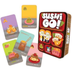 Gamewright Sushi Go! The Pick and Pass Card Game for $6 Gamewright Sushi Go! The Pick and Pass Card Game for $6