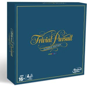 Hasbro Gaming Trivial Pursuit Game: Classic Edition for $9 Hasbro Gaming Trivial Pursuit Game: Classic Edition for $9