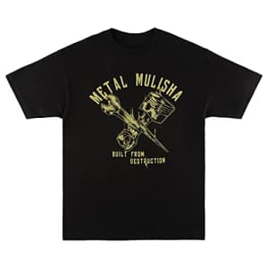 Metal Mulisha Men's Destruction T-Shirt, Black, 3X-Large for $28
