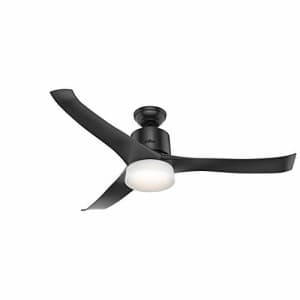 Hunter Fan Hunter Symphony Indoor Wi-Fi Ceiling Fan with LED Light and Remote Control, 54", Black for $400