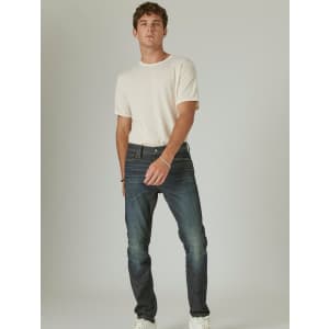 Lucky Brand Men's 411 Athletic Taper Advanced Stretch Jeans for $30