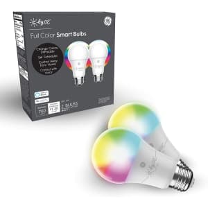 GE Cync Smart LED Light Bulb 2-Pack for $22 GE Cync Smart LED Light Bulb 2-Pack for $22
