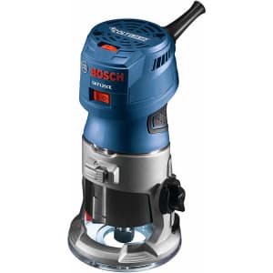 Bosch GKF125CEN Colt 1.25 HP (Max) Variable-Speed Palm Router Tool for $85 Bosch GKF125CEN Colt 1.25 HP (Max) Variable-Speed Palm Router Tool for $85