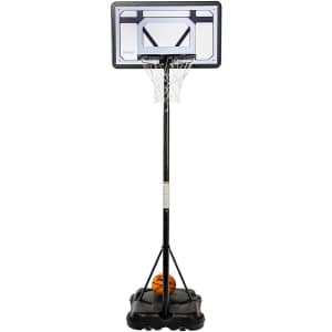 Franklin Sports Adjustable Portable Basketball Hoop for $113 Franklin Sports Adjustable Portable Basketball Hoop for $113