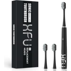 XFU Sonic Electric Battery Toothbrush for $8