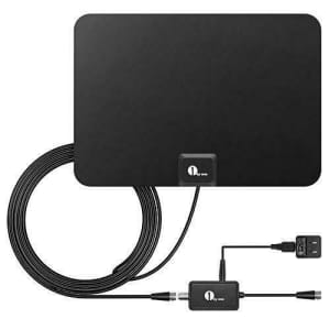 1byone 80-Mile HD Digital Amplified TV Antenna for $11 1byone 80-Mile HD Digital Amplified TV Antenna for $11