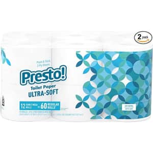 Presto! 6-Count Mega Roll Toilet Paper 2-Pack for $13.59 w/ Sub & Save