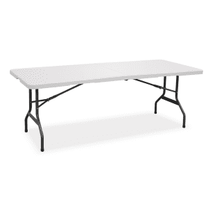 Living Accents Rectangular Fold-in-Half Table for $50 Living Accents Rectangular Fold-in-Half Table for $50