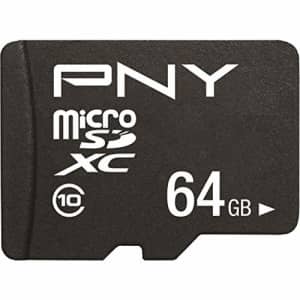 PNY Performance Plus microSDXC Card 64GB Class 10 for $42