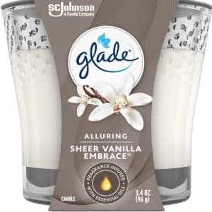 Glade 3.4-oz. Jar Candle Jar for $2.24 via Sub & Save