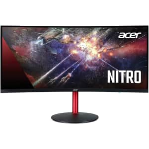Acer Nitro 34" 1440p HDR 144Hz Curved LED Gaming Monitor for $437 Acer Nitro 34" 1440p HDR 144Hz Curved LED Gaming Monitor for $437