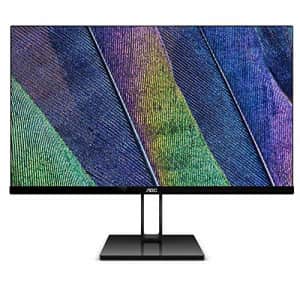 AOC 24V2H 24" Full HD 1920x1080 Ultra-Slim Monitor, Frameless IPS Panel, 5ms, 75Hz, FreeSync, for $98 AOC 24V2H 24" Full HD 1920x1080 Ultra-Slim Monitor, Frameless IPS Panel, 5ms, 75Hz, FreeSync, for $98