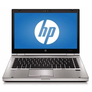 HP Elitebook 8470P i5 Dual 2.6GHz Refurbished 14" Laptop for $200