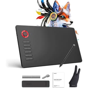 VEIKK A15 10" x 6" Graphic Drawing Tablet for $41