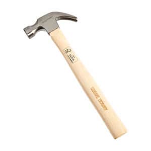 Amazon Basics Hickory Wood Handle Claw Hammer - 8 oz. for $12