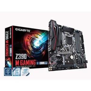 GIGABYTE Z390 M Gaming (Intel LGA1151/Z390/Micro ATX/M.2/Realtek ALC892/Intel GbE LAN/HDMI/Gaming for $1,615 GIGABYTE Z390 M Gaming (Intel LGA1151/Z390/Micro ATX/M.2/Realtek ALC892/Intel GbE LAN/HDMI/Gaming for $1,615