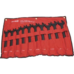 Ironton 10-Piece SAE Jumbo Wrench Set for $80