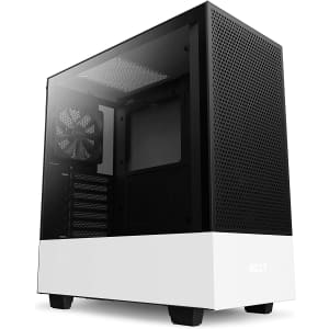 NZXT H510 Flow Compact ATX Mid-Tower Gaming Desktop PC Case for $131